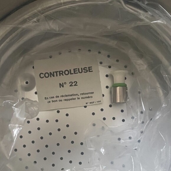 SEB 6L Stove Top Pressure Cooker Pot Made In France w/Steamer Insert - Picture 10 of 10